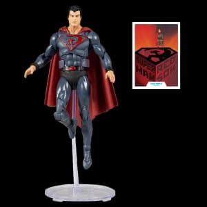 Red Son Superman DC Multiverse Mcfarlane Action Figure