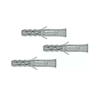 Moderix Wall Plug 3 Way Expansion Window Door Frame Concrete Brick Rawl - Size 1