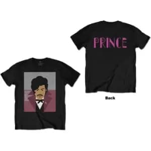 Prince - Many Faces Unisex XX-Large T-Shirt - Black