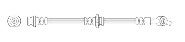 K&K FT1986 Brake Hose Banjo Brake Hose (83)