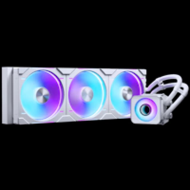 Phanteks Glacier One D30 X2 420mm White RGB All In One CPU Cooler - 42
