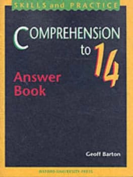 Comprehension to 14 Answer Book by Geoff Barton Paperback