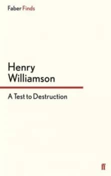 A Test to Destruction by Henry Williamson Paperback