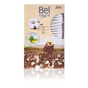 NATURE ECOCERT bastoncillos carton algodon organico 200 pz
