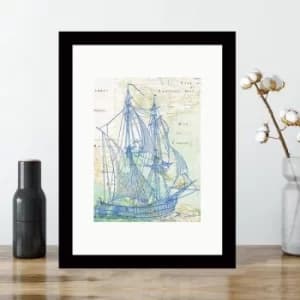 SC50222 Multicolor Decorative Framed MDF Painting