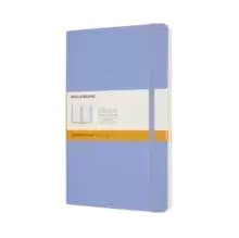 Moleskine Large Ruled Softcover Notebook : Hydrangea Blue