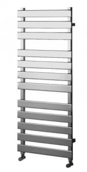 Wickes Haven Flat Panel Designer Towel Radiator - Chrome 1200 x 500 mm