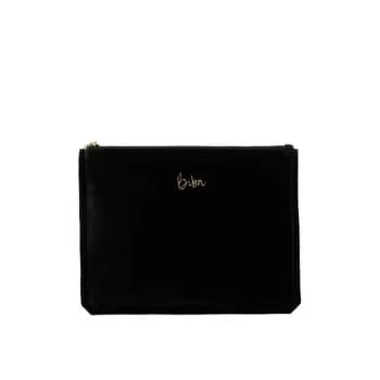 Biba Velvet Pouch - Black