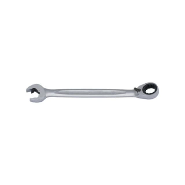 KS TOOLS 503.5910 Ratchet Ring Open-ended Spanner Weight: 50g, Spanner Size: 10 Chrome Vanadium Steel Ratchet Ring Open-ended Spanner (6637)