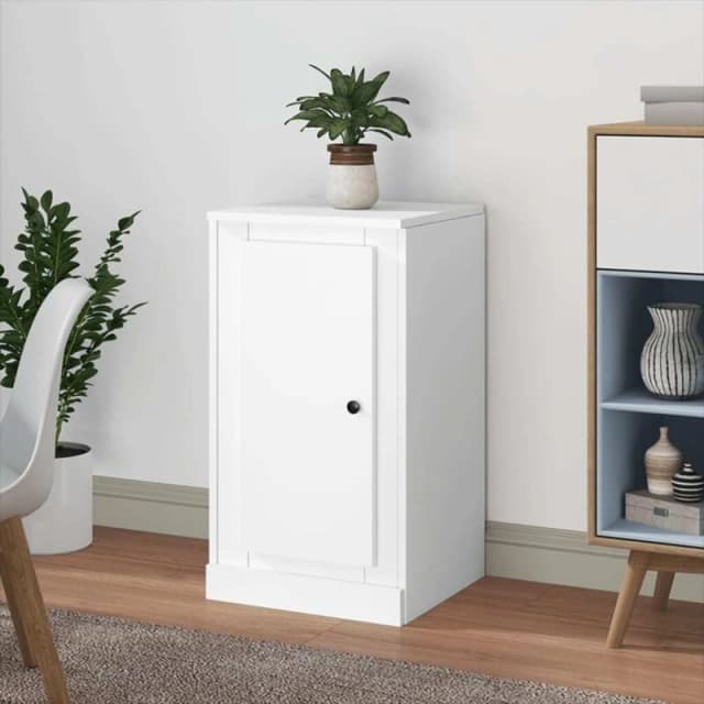 VIDAXL Sideboard White 37.5x35.5x67.5cm Engineered Wood Vidaxl 8720845790905