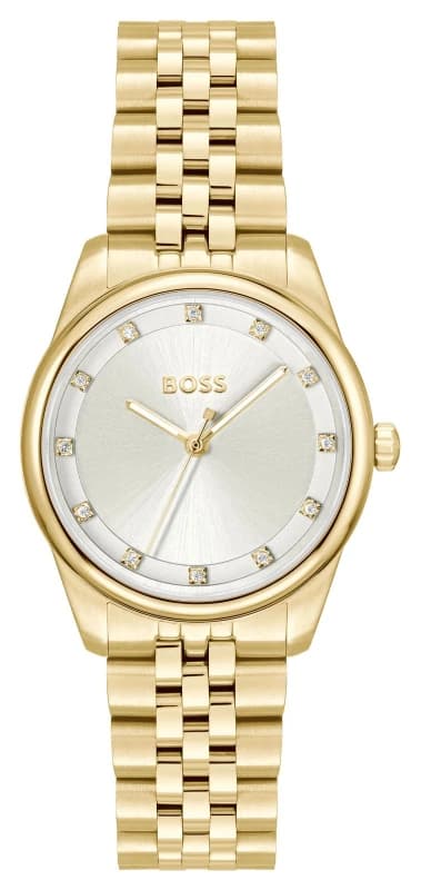 BOSS 1502810 GRACEFUL PRECIOUS (32mm) Silver Dial / Gold PVD Watch