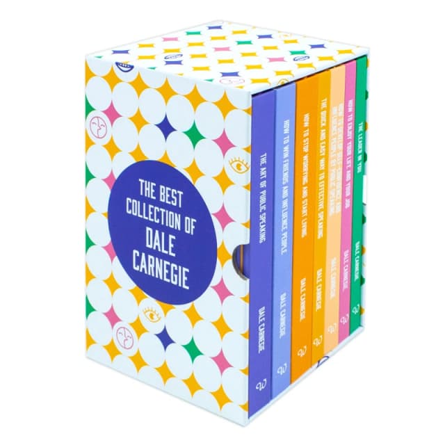 Dale Carnegie 7 Book Collection The Leader In You How To Win Friends Dale Carnegie Books