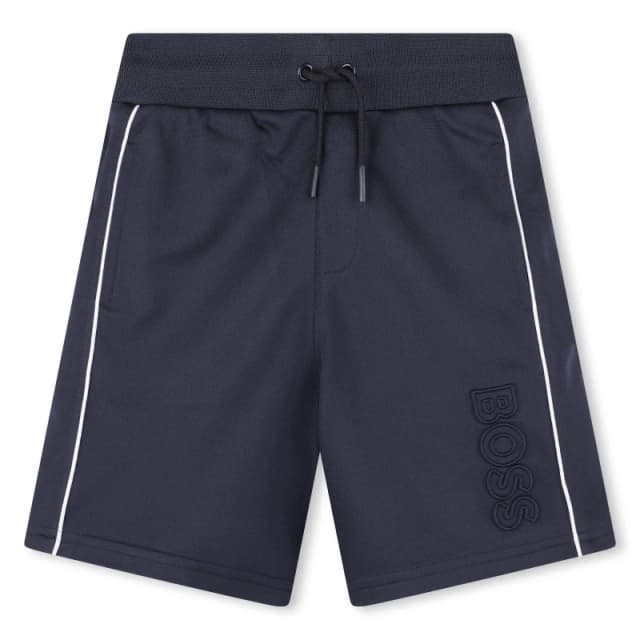 Boss Striped Shorts Juniors - Blue Blue 3 - 4 Years