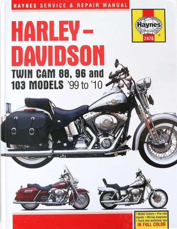 2478 - Haynes Repair Manual For Harley Davidson FLHR 1450 1999-2003 2478