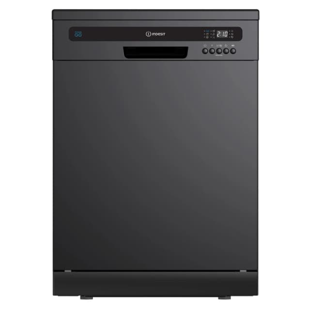 Indesit IN2FE13CNO7B 60cm Dishwasher in Black 13 Place Setting E Rated