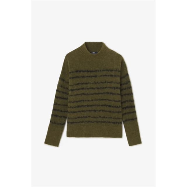 Le Temps des cerises Womens long sleeve sweater Le Temps des cerises August Vert Female S