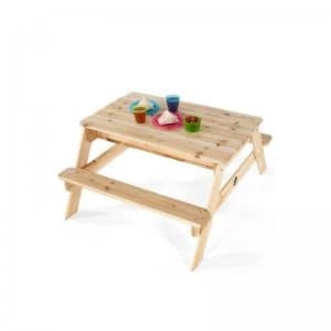 Plum Sand and Picnic Table