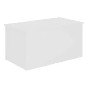 Seconique Nevada Blanket Box - White Gloss