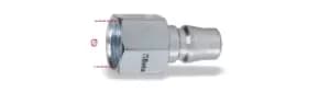 Beta Tools 1916JF Euro Profile Female Thread Cyclindrical BSP 1/4" 019160456
