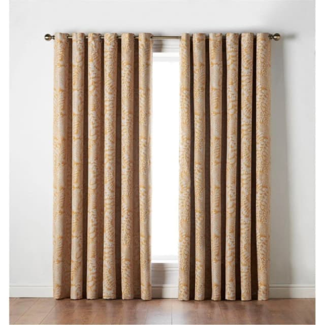 Alan Symonds Classic Fern BO Eye Curta Ochre unisex 162x183cm