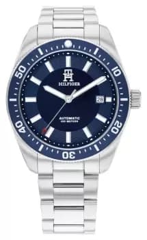 Tommy Hilfiger 1710591 Mens Th85 Automatic (40mm) Blue Dial Watch