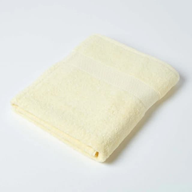 Homescapes Turkish Cotton Bath Sheet, Yellow