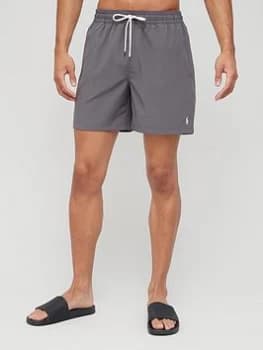 Polo Ralph Lauren Traveller Swim Shorts - Combat Light , Combat Light Grey Size M Men