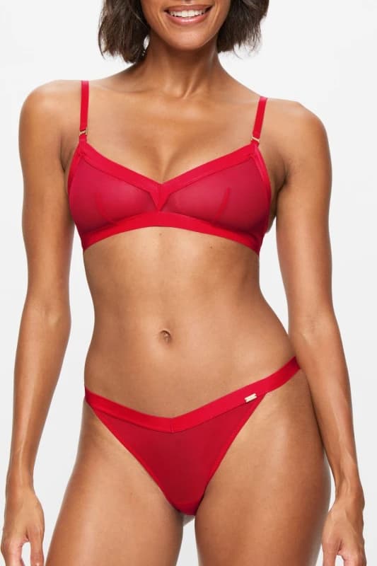 KBX Womens Zadie Brazilian in Red Size: 14 Red Female 14