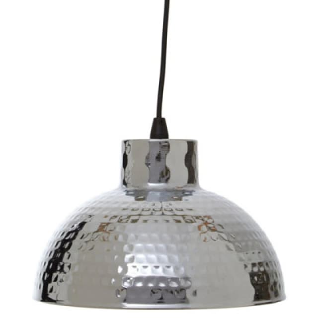 Orsina New Foundry Chrome Finish Iron Pendant Light