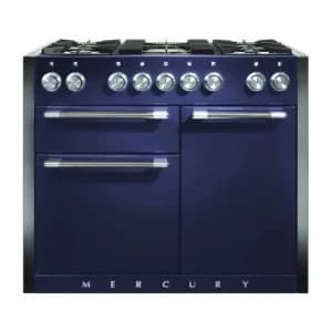 Mercury MCY1082DFBB 93280 108cm Dual Fuel Range Cooker - Blueberry Finish