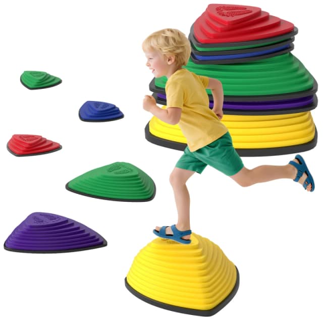 AIYAPLAY AIYAPLAY 6 Pieces Stepping Stones for Balance and Motor Skills