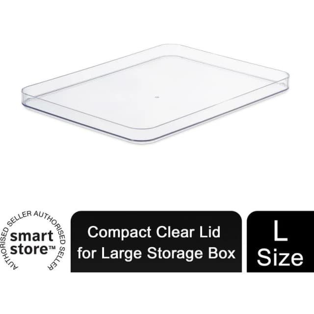 SmartStore 'Compact Clear Lid' for Large Storage Box Clear unisex