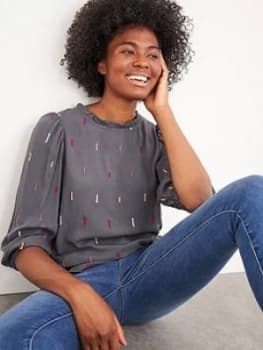 White Stuff Dash Top - Grey