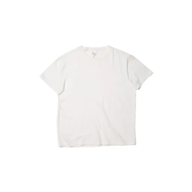 Nudie Jeans T-Shirt Nudie Jeans Roffe Blanc Male L