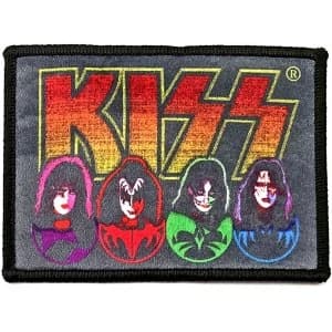 KISS - Faces & Icons Standard Patch
