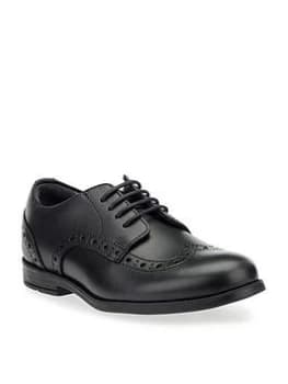 Start-rite Brogue School Shoes - Black, Navy, Size 10 Younger