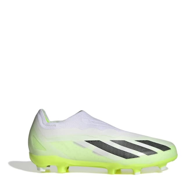 adidas X Crazyfast.1 Childrens Firm Ground Boots Ftwr White unisex C10 (28)