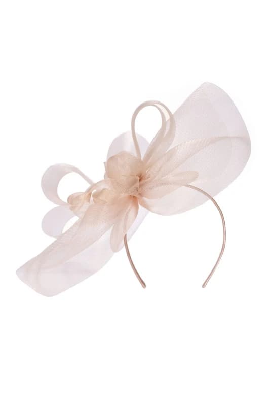 Jon Richard Nude Hat Fascinator Fascinators One Size Nude 87932869000