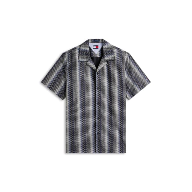 Tommy Jeans TJ AOP SS Shirt Sn62 Black Aop male S