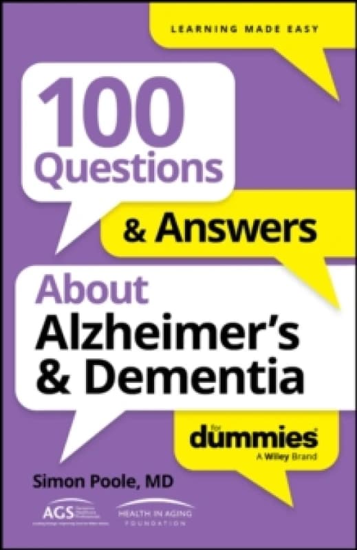 100 Questions & Answers About Alzheimer's & Dementia For Dummies Paperback / softback