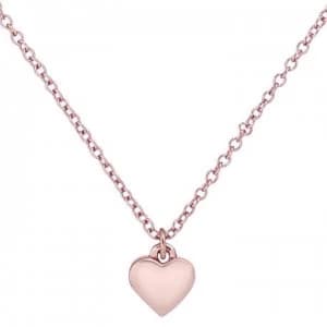 Ted Baker HANNELA Crystal Heart Pendant - Rose Gold