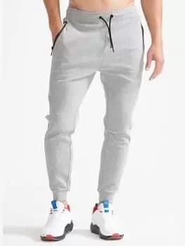Superdry Training Gymtech Jogger, Grey Marl Size M Men