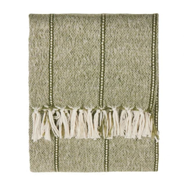 Yard Hedon Woven Indoor/Outdoor Throw in Green Size: 130cm x 180cm Green Unisex 130cm x 180 cm