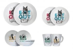 OLPRO EAT OUT Melamine set 32 Piece
