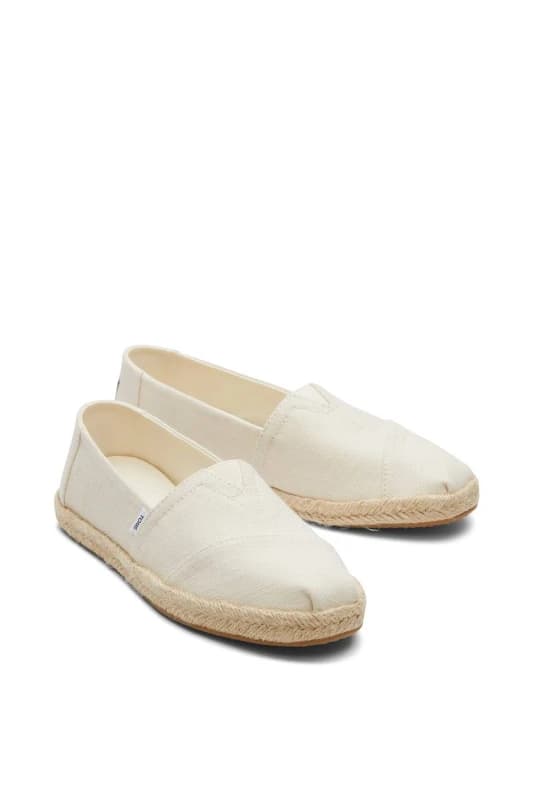 TOMS Womens Alpargata Rope Shoe in Natural Size: 4 Natural Female 4