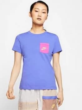Nike Nsw Icon Clash T-Shirt - Sapphire