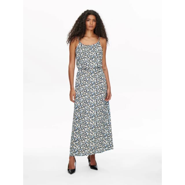 Only printed maxi dress. - Blue Blue 8
