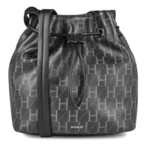 Hugo April Draw Bag - Black