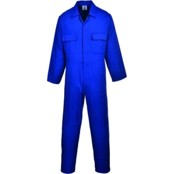 S999 sz S Royal Blue Work Euro Boiler Suit Coverall Overall PPE Mechanic - Portwest