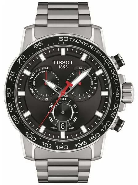 Tissot T1256171105100 Supersport Chrono Black Dial Watch
